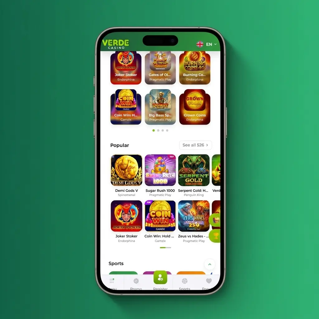 Guida alla registrazione su Verde Casino per giocatori italiani con modulo iscrizione online