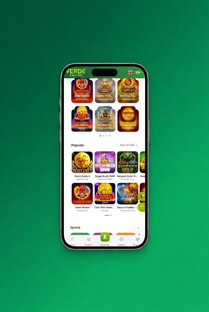Guida ai bonus Verde Casino: registrazione, deposito minimo 20€ e inserimento codice promozionale