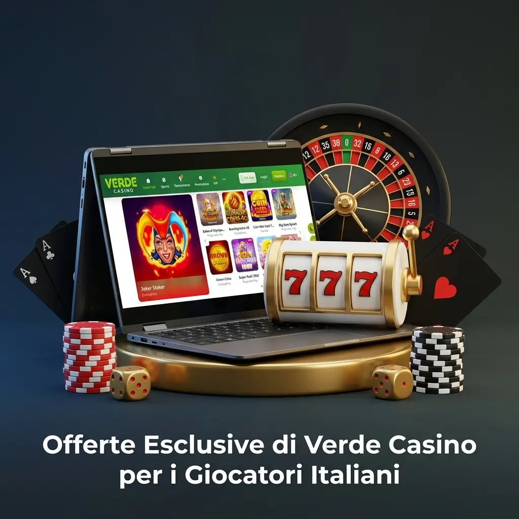 Offerte esclusive Verde Casino: benvenuto fino a 1.200 EUR e 220 giri gratuiti per giocatori italiani ADM