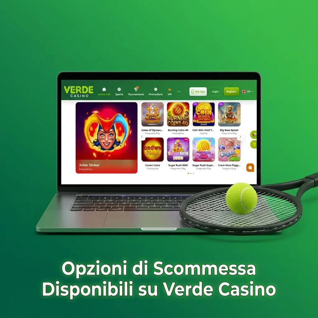 Opzioni di scommessa su Verde Casino: pre-partita, live e multipla per giocatori italiani di ogni livello