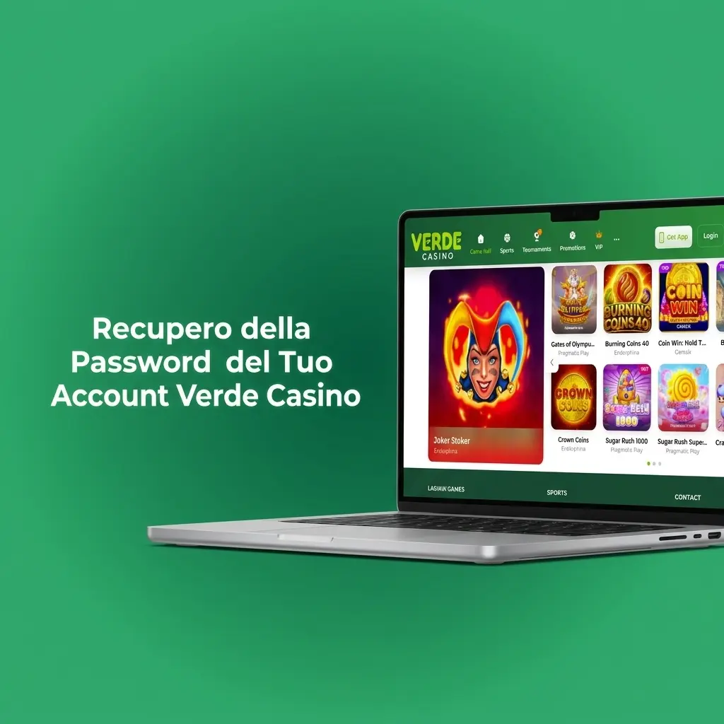 Guida recupero password Verde Casino: procedura passo dopo passo per reimpostare le credenziali di accesso