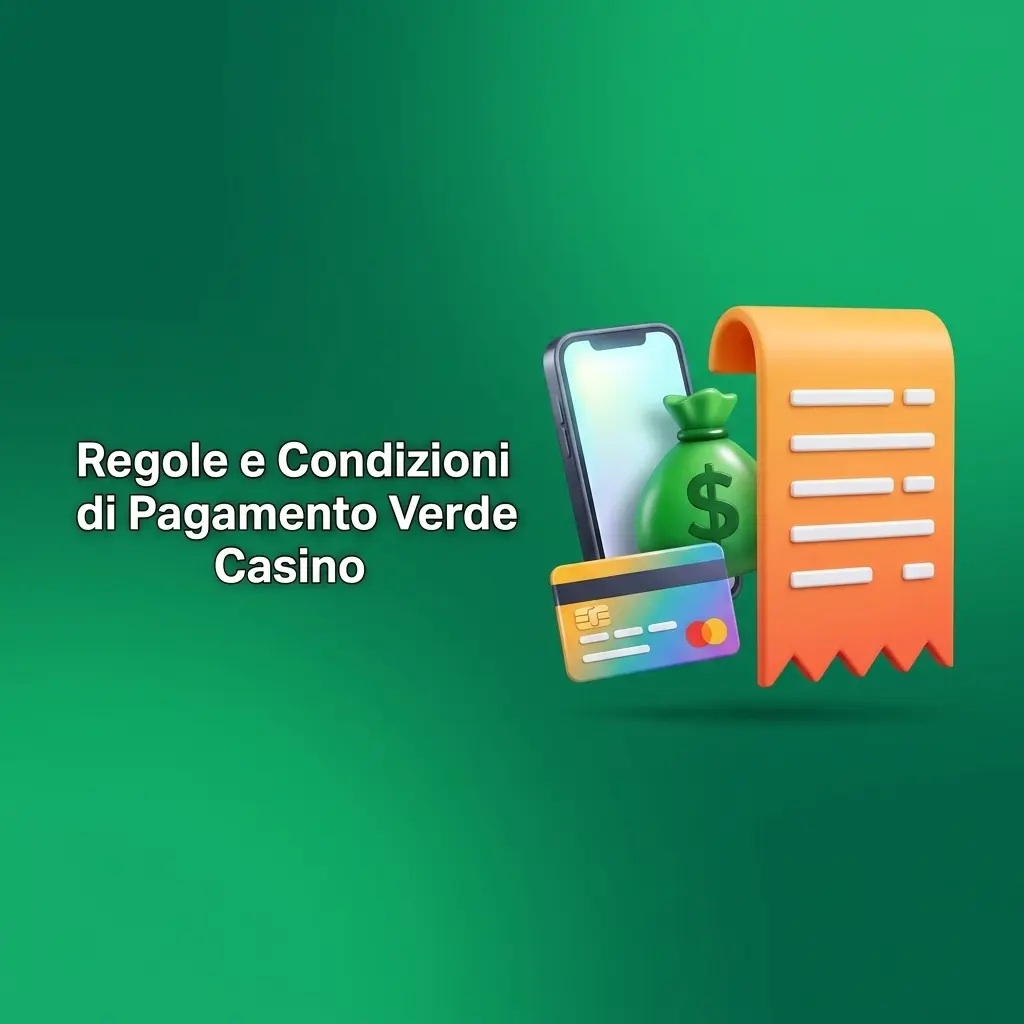 Regole e condizioni di pagamento Verde Casino: KYC, limiti transazione, bonus e normative per prelievi sicuri.