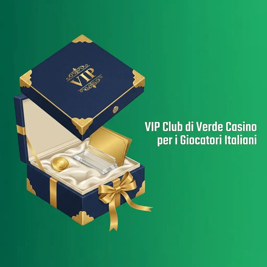 Programma VIP Verde Casino: livelli Bronzo, Argento, Oro, Platino e Diamond con vantaggi esclusivi per giocatori italiani